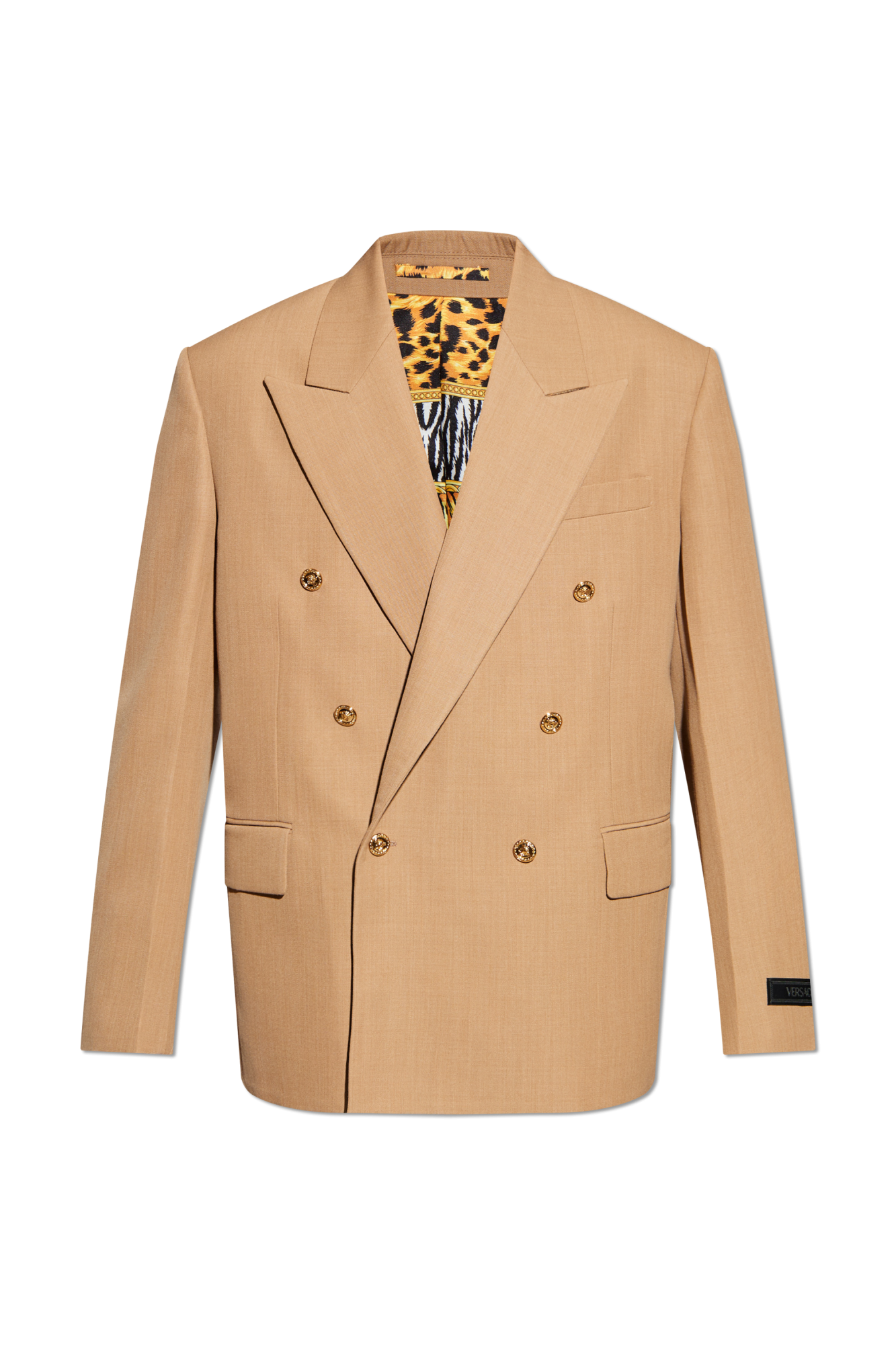 ジャケット VERSACE SS24 DOUBLE-BREASTED BLAZER (1013463_1A046491UI20) Women's Jackets and Blazers | VERSACE US